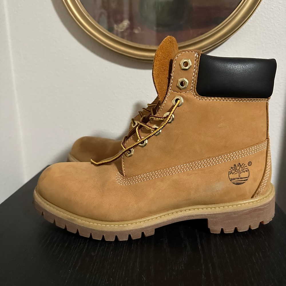 Timberland Men's Tan Leather Boots
